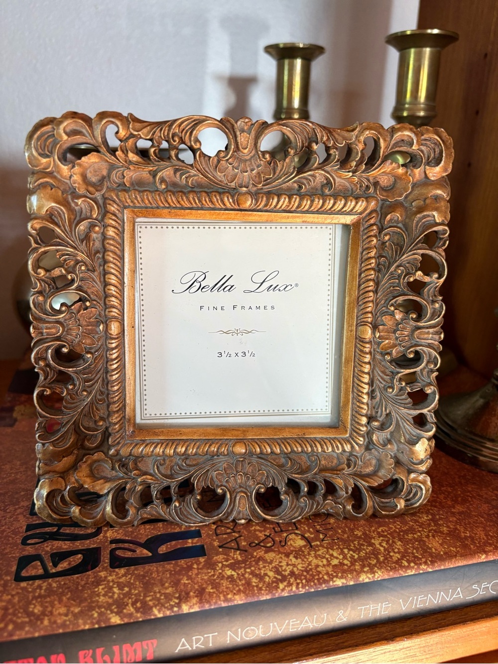 Bella Luxx Ornate Gold-Tone Decorative Picture Frame